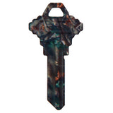 HILLMAN Wackey Camo House/Office Universal Key Blank SC1 Single, Pack of 6