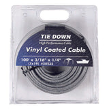 Tie Down Engineering Vinyl Coated Galvanized Steel 3/16 in. D X 100 ft. L Aircraft Cable