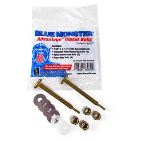 Blue Monster Closet Bolts