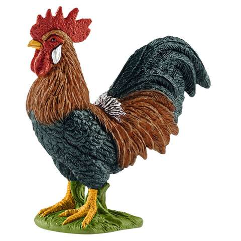 Schleich Farm World Rooster Toy Multicolored, Pack of 5