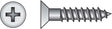 HILLMAN No. 10 X 2 in. L Phillips Zinc-Plated Coarse Wood Screws 100 pk