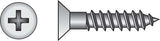 HILLMAN No. 10 X 2 in. L Phillips Zinc-Plated Coarse Wood Screws 100 pk