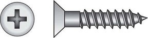 HILLMAN No. 10 X 2 in. L Phillips Zinc-Plated Coarse Wood Screws 100 pk