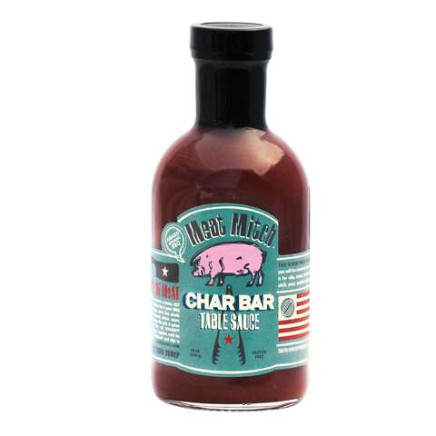 Meat Mitch Char Bar BBQ Sauce 19 oz, Pack of 6