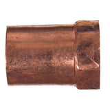 NIBCO 3/4 in. Copper X 1/2 in. D FIP Copper Pipe Adapter 1 pk