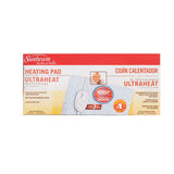 Sunbeam Heating Pad 3 settings Light Blue 12 in. W X 15 in. L