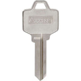HILLMAN Traditional Key House/Office Key Blank 74 NA6, NA25 Single For National Locks, Pack of 4