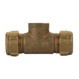 B&K Southland 3/8 in. FPT X 1/2 in. D Sweat 1/2 in. D Sweat Brass Tee