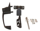 Barton Kramer 4 in. L Powder Coated Bronze Aluminum Patio Door Handle Set