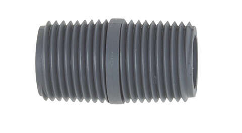 B&K Schedule 80 1/2 in. MIP X 1/2 in. D MIP PVC 1-1/2 in. Nipple 1 pk, Pack of 10