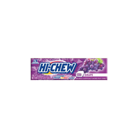 Hi-Chew Grape Stick Grape Candy 1.76 oz, Pack of 15