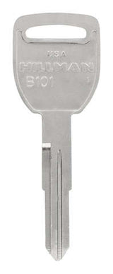HILLMAN Traditional Key House/Office Universal Key Blank Double, Pack of 10
