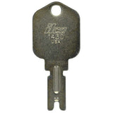 HILLMAN Traditional Key Forklift Key Blank Double, Pack of 10