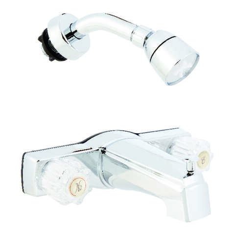 American Brass 2-Handle Chrome Plated Bath Faucet