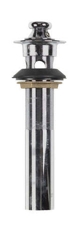 B&K 1-1/4 in. Chrome Brass Lift Plug and Drain