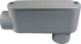 Cantex 1-1/2 in. D PVC Conduit Body For PVC 1 pk