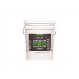 C+K Contractor Pro Satin White Paint Exterior 5 gal
