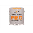 C+K Contractor Pro Semi-Gloss Tint Base Tint Base Paint Interior 1 gal, Pack of 4