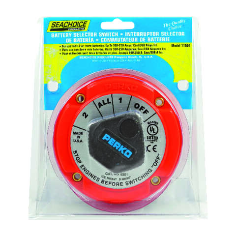 Seachoice Battery Selector Switch Plastic