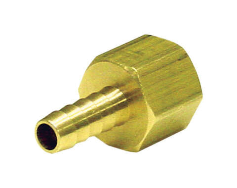 JMF Company Brass 1/4 in. D X 1/2 in. D Adapter 1 pk, Pack of 5