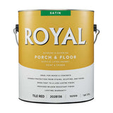 Royal Satin Tile Red Porch and Floor Paint+Primer 1 gal, Pack of 2