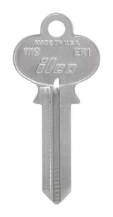 HILLMAN Traditional Key House/Office Universal Key Blank Single, Pack of 10