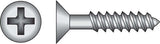 HILLMAN No. 6 X 1-1/2 in. L Phillips Black Phosphate Twin Thread Cabinet Screws 100 pk