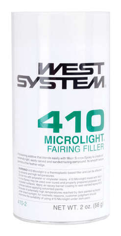 West System Microlight Low Strength Microfibers Tan Fairing Filler 2 oz
