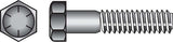 HILLMAN 1/4 in. D X 1-1/2 in. L Heat Treated Steel Hex Head Cap Screw 100 pk