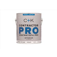 C+K Contractor Pro Eggshell Tint Base Tint Base Paint Interior 1 gal, Pack of 4