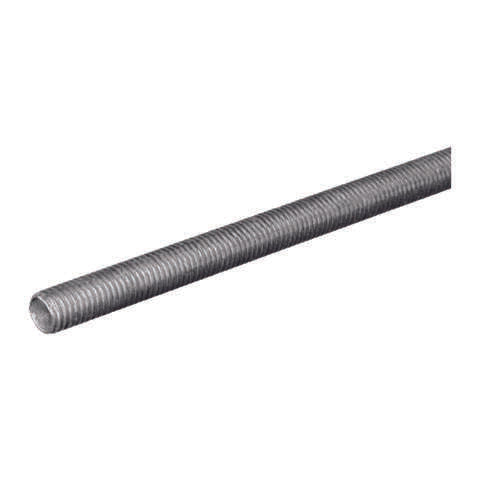 SteelWorks 5/16 in. D X 12 in. L Low Carbon Steel Threaded Rod, Pack of 5