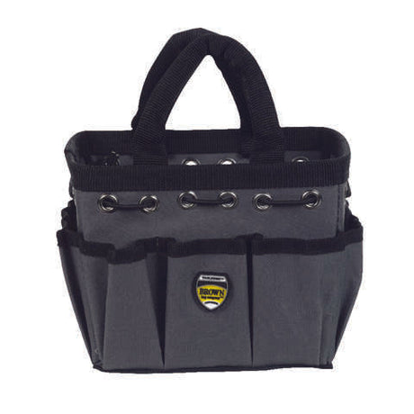 McGuire-Nicholas 4 in. W X 6 in. H Polyester Tool Bag 8 pocket Black 1 pc
