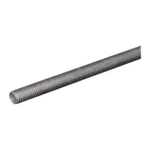 SteelWorks 3/8 in. D X 12 in. L Low Carbon Steel Threaded Rod, Pack of 5