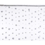 Decoris White Snowflake Snowflake 62 in., Pack of 4