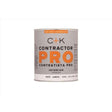 C+K Contractor Pro Semi-Gloss White Water-Based Paint Interior 32 oz, Pack of 4