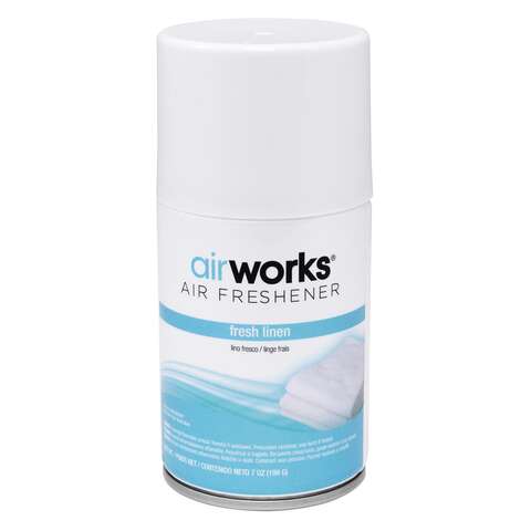 AirWorks Linen Scent Air Freshener 7 oz Aerosol 12 pk, Pack of 12