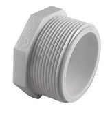 Charlotte Pipe Schedule 40 3/4 in. MPT PVC Plug 1 pk, Pack of 25