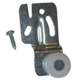 Barton Kramer 7/8 in. D X 0.5 in. L Mill Silver Steel Closet Door Hanger 2 pk