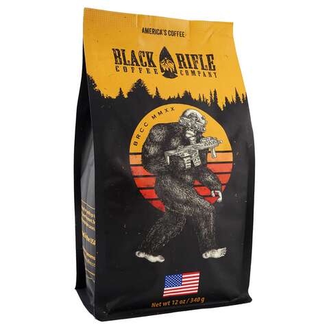 Black Rifle Coffee Tactisquatch Dark Ground Coffee 1 pk, Pack of 6