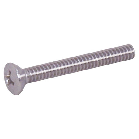 10-24 x 1 Machine Screws, Phillips Oval Head