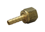 JMF Company Brass 1/4 in. D X 1/4 in. D Adapter 1 pk, Pack of 10