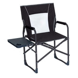 GCI Outdoor Slim-Fold Black Director's Folding Chair