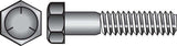 HILLMAN 5/16 in. D X 3 in. L Heat Treated Zinc Steel Hex Head Cap Screw 100 pk