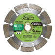 Gator SmoothCut 4-1/2 in. D X 5/8 and 7/8 in. Diamond Segmented Rim Saw Blade 1 pk