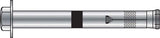 HILLMAN 1/2 in. D X 2-3/4 in. L Steel Hex Head Sleeve Anchors 10 pk