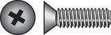 HILLMAN No. 6-32 X 1-1/2 in. L Phillips Flat Head Zinc-Plated Steel Machine Screws 100 pk