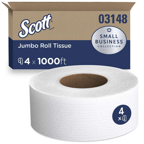 Scott Toilet Paper 4 Rolls 1000 sheet 1000 ft.