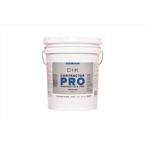 C+K Contractor Pro Eggshell Tint Base Ultra White Base Paint Interior 5 gal