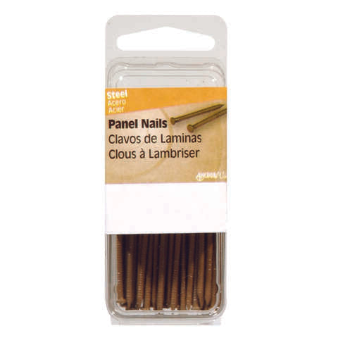 HILLMAN 1-5/8 in. Panel Steel Nail Large Head, Pack of 6