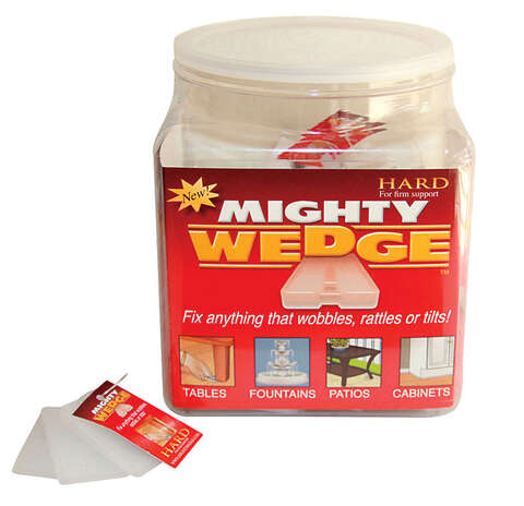 Mighty Wedge Household Hard Wedges 3 pk, Pack of 36